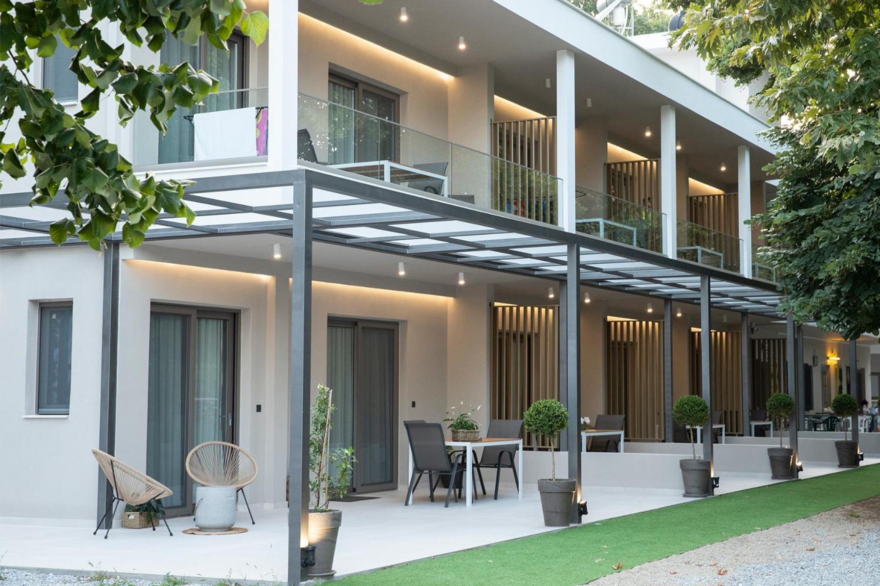Olympus Suites Paralía Panteleímonos Eksteriør bilde